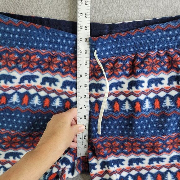 Chubbies Sweat Shorts Mens XL Fleece Bear Christmas PJs Snowflakes Nordic - Picture 9 of 13